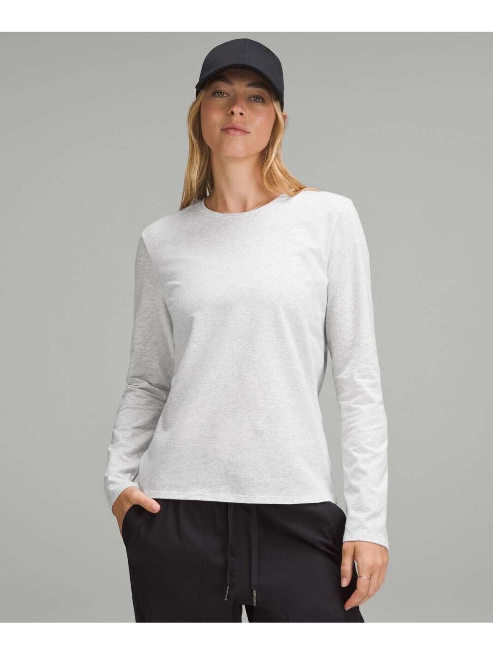 Lululemon Organic Cotton Crewneck Long-Sleeve Shirt Sz. XL